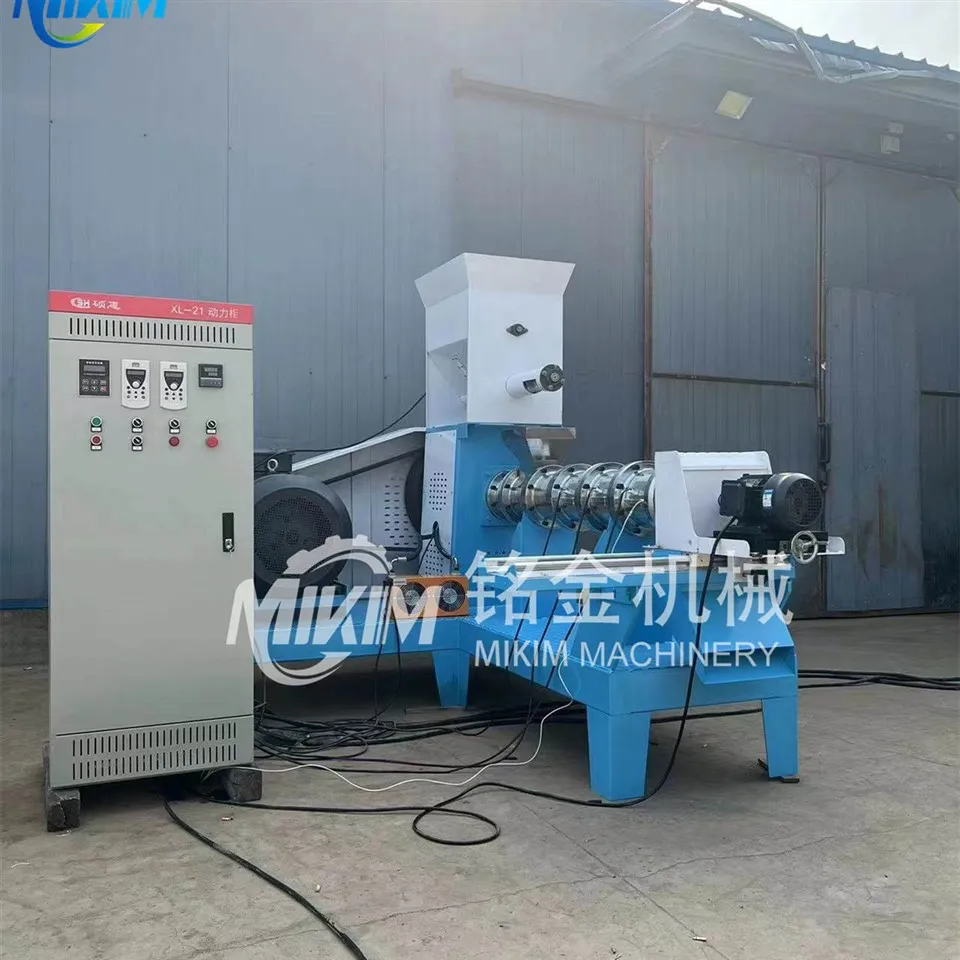 Kelluva kalanrehun valmistuskone