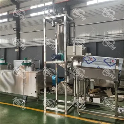 Kelluva kalanrehun valmistuslinja