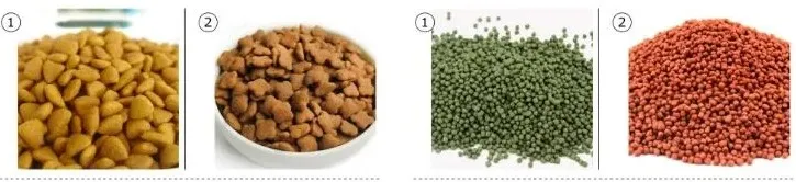 Fish pellet samples Fish pellet samples