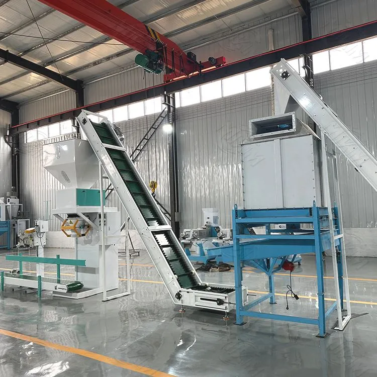 Moderni rehujen tuotantolinja