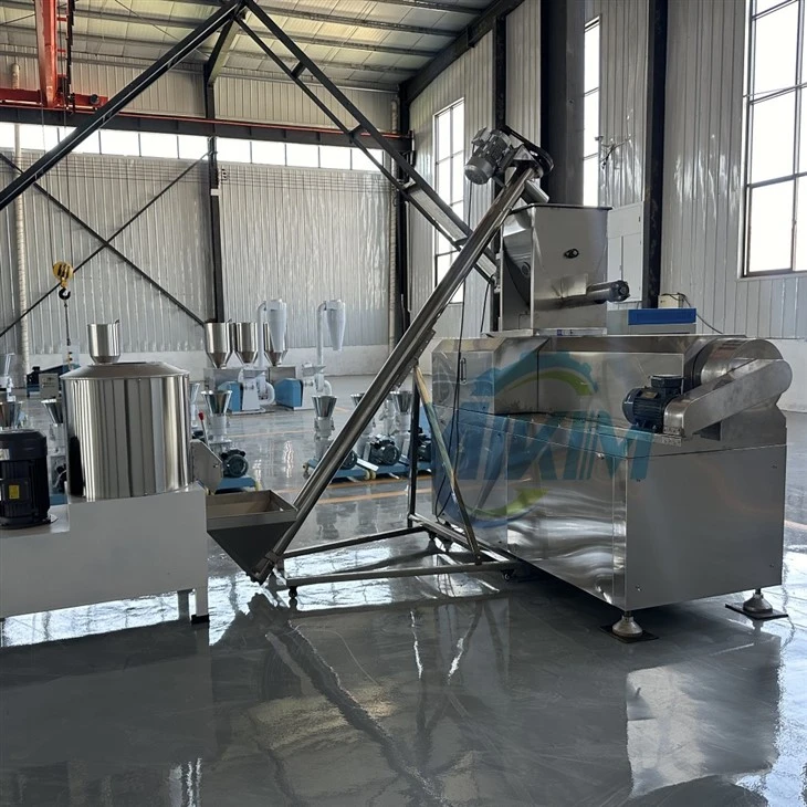 Screw Extruder Machine For Floating Fish Feed Pet Food Making Machine high quality