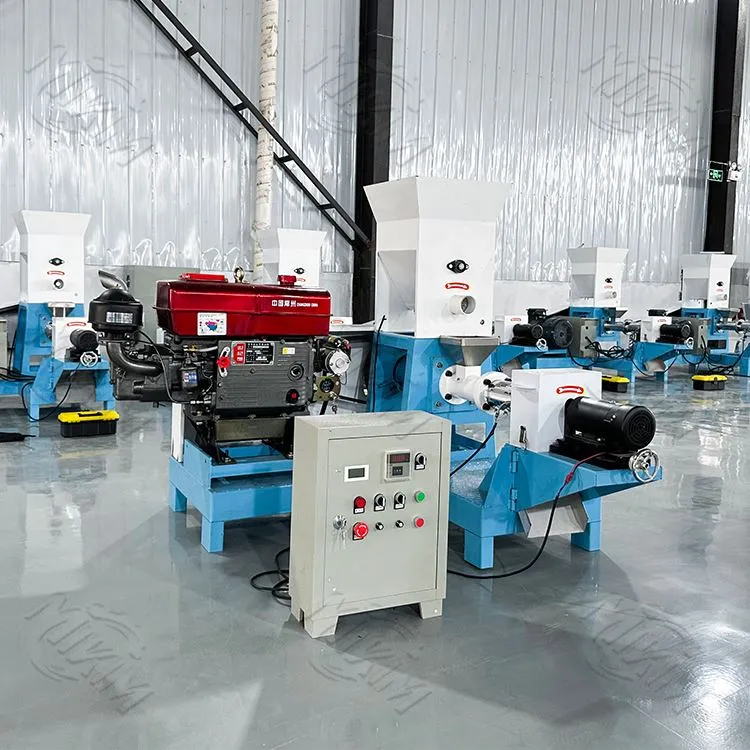 Lemmikkieläinten rehun ekstruusiokone